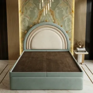 Designer Arch Headboard Bed Cot – King, Queen & Double XL Size