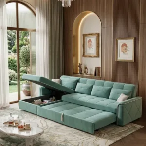 Modern L Shape Storage Sofa Set – 3 Seater, 2+L & 3+L Options